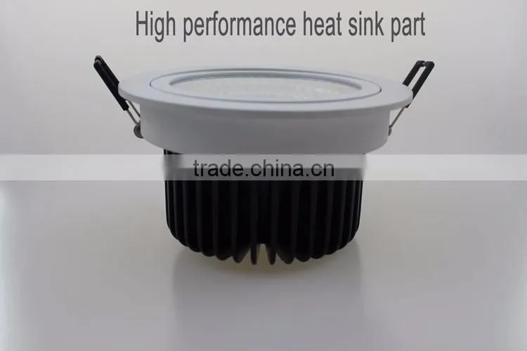 12w cob downlight heat sink aluminum 3 year guarantee