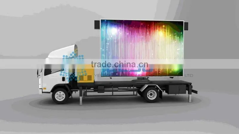truck mobile digital billboard china manufacturer led diaplay