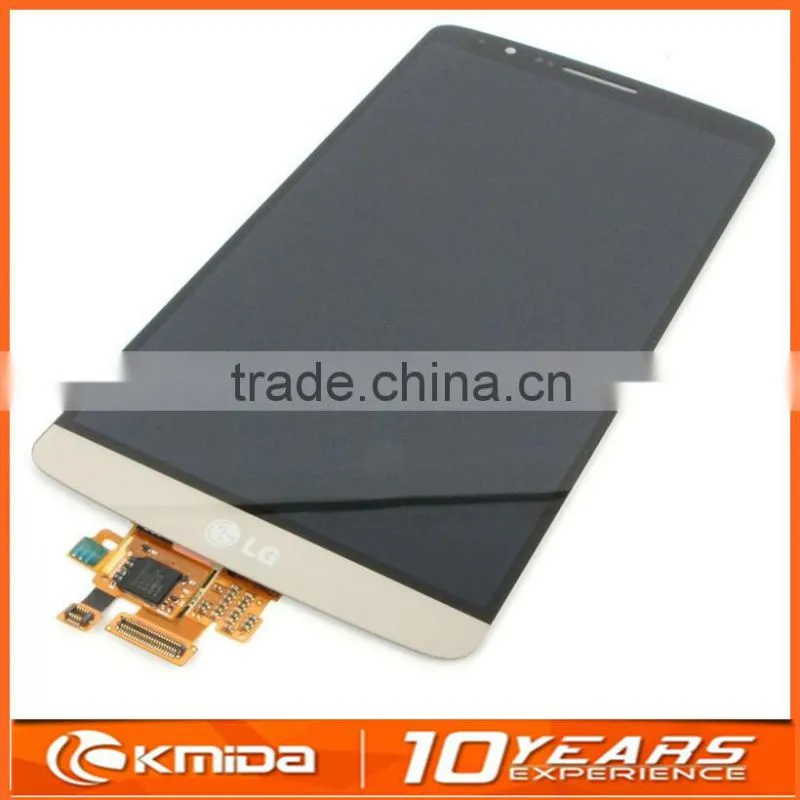 Original new mobile phone repair parts for lg g3 lcd screen with Frame