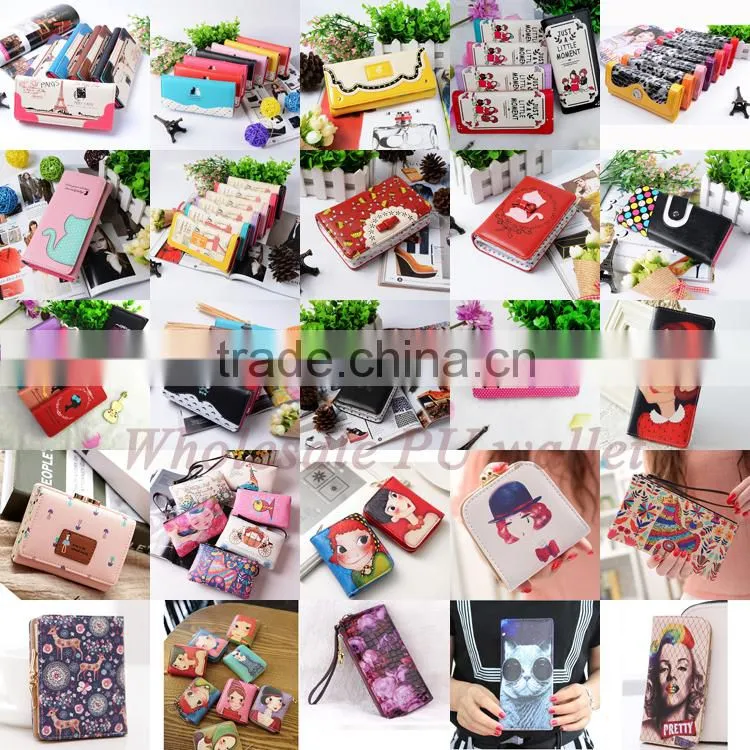 Wholesale Wallet No Moq Fashion Printed Cut Ladies Purse