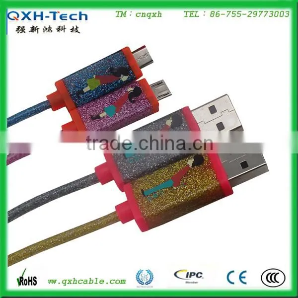 light up usb cable charger