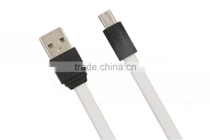 USB Cable 2M Flat Micro Charger Cord for Samsung Galaxy