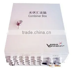 PV 8 string high efficiency combiner Box with monitor for solar system