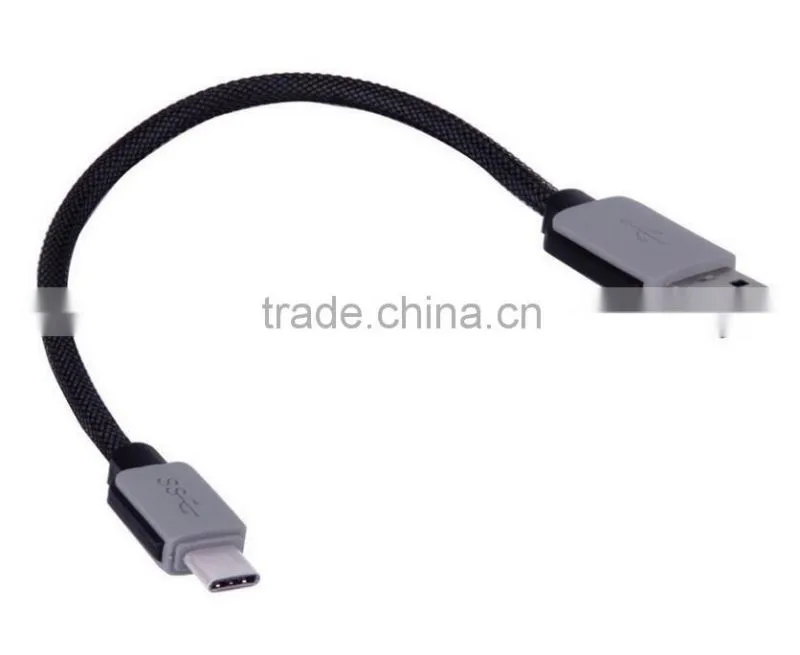 USB 3.0 Female Cable to USB 3.1 Type C Male Short Data Cable Connector Black 0.15m/1m/1.5m available