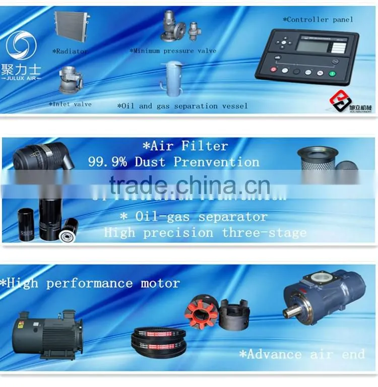 JLDY Hot selling made in china 90kw 125hp super silent type mobile compressor