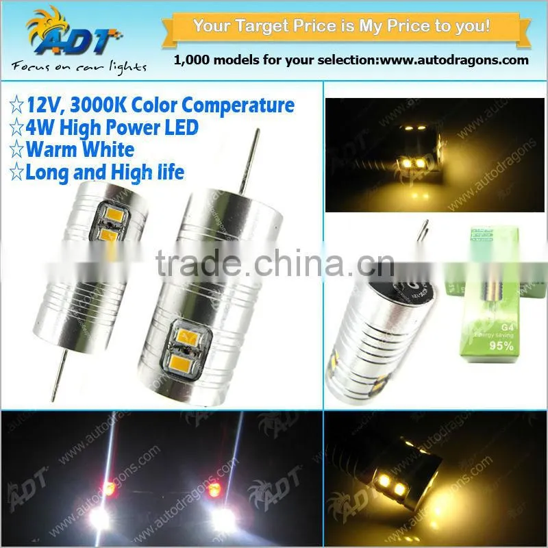 G4 LED Bulb 5W 48 x 3014SMD Led Car Motorhome Caravan Boat