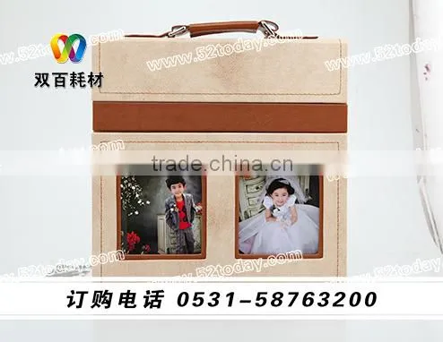 newest design beautiful PU album cover with case China most professional manufacture