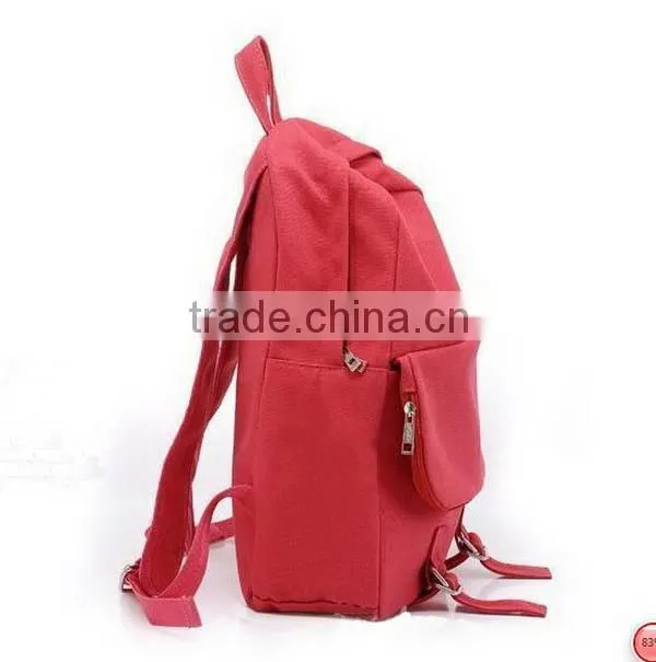 Design latest korean style cartoon girls backpack