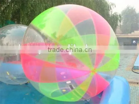 2m diameter Tpu/Pvc inflatable water walking ball,water walk balls,walk on water ball for sale