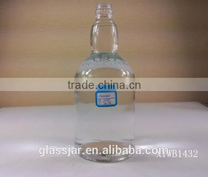 725ML vodka glass bottle