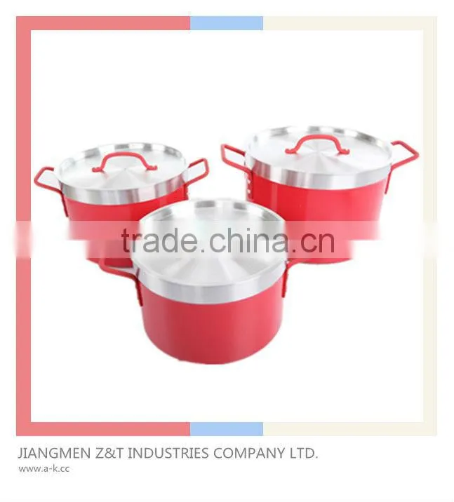 COLORFUL ALUMINUM COOKING POT