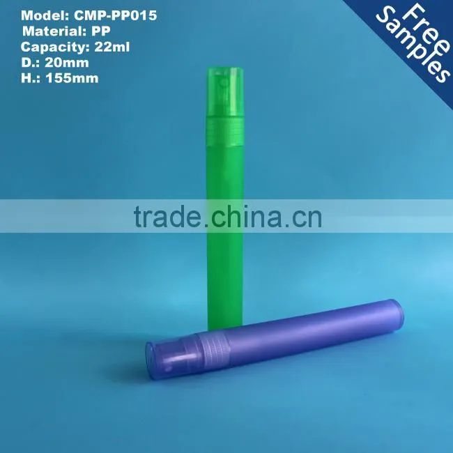 empty plastic 22ml Atomizer Refillable Pump Spray Bottles Makeup Perfume Bottle