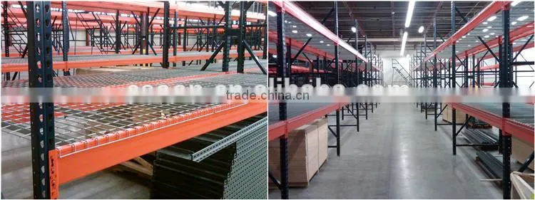 Grid Q235 Wire Mesh Decking for Pallet Rack