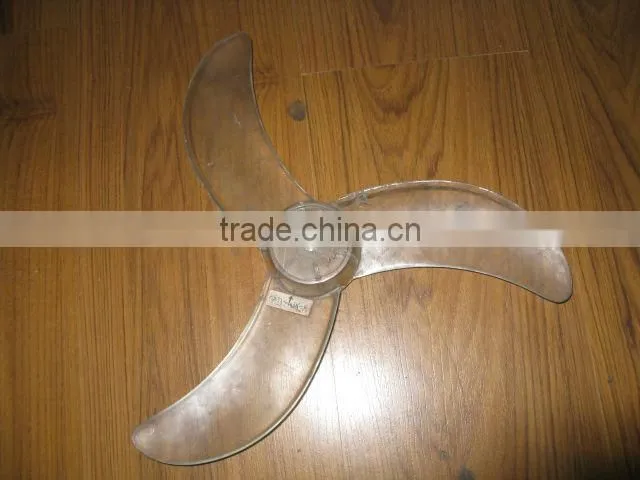 Plastic fan moulding