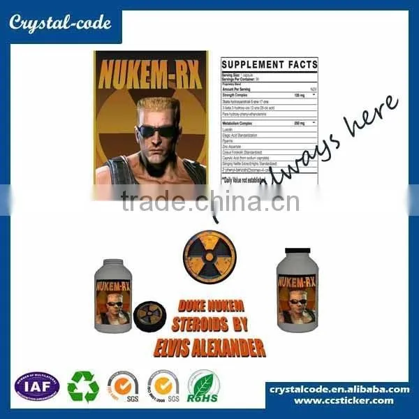 Medical packaging medicine printing label stickers