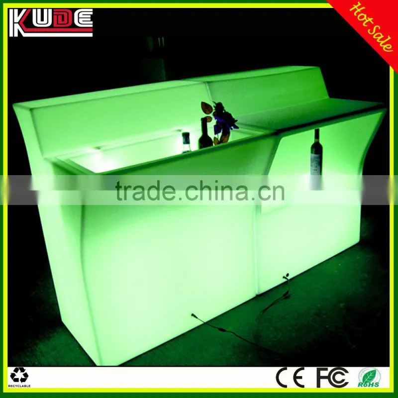 led fashion light bar counter,led bar table, illuminated led bar counter