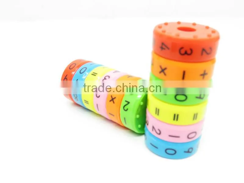 2015 Best quality 6pcs in 1 plastic magnetic toy promotional item