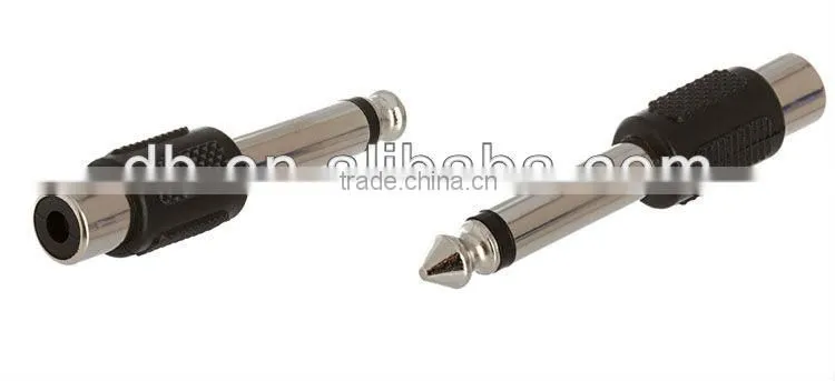 rca jack 6.35mm plug jack and socket connectors