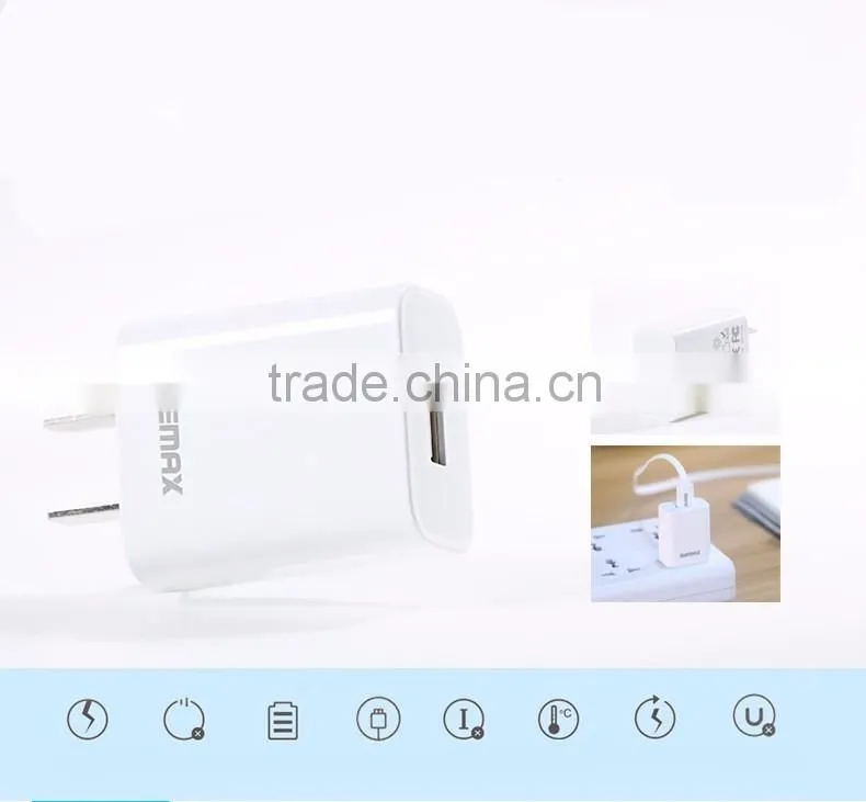 Original Remax CE Approved 5V 1A USB Charger for iphone charger