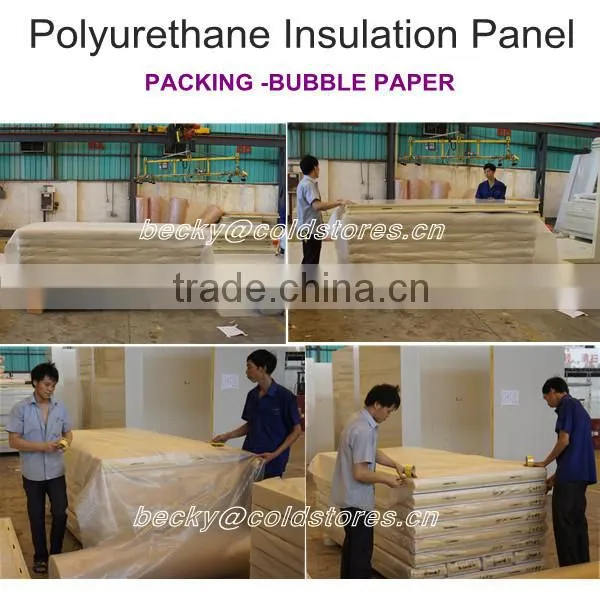 Fruits and vegetables cold storage by PU insulation panels