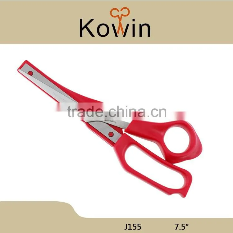 Red Creative Stainless Steel Scissors with small knife office Scissors