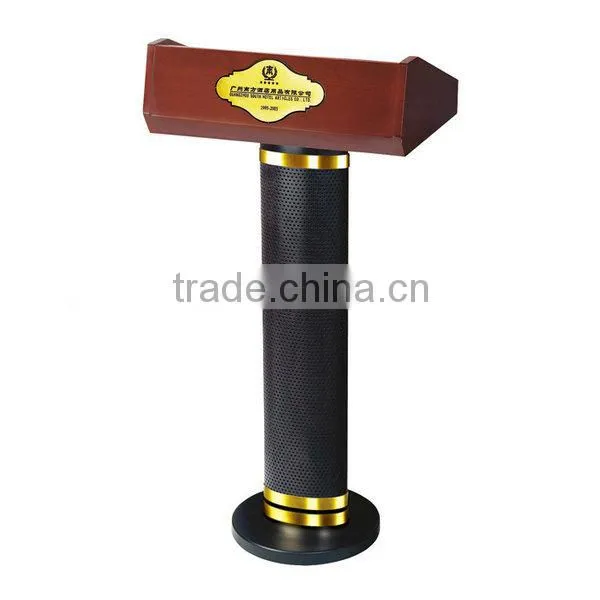 wholesale elegant new design church pedestal pulpit/public presentation dais/meeting lectern rostrum