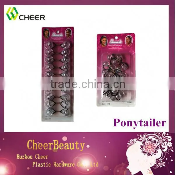 bead ponytail holder hair elastic rubber bands