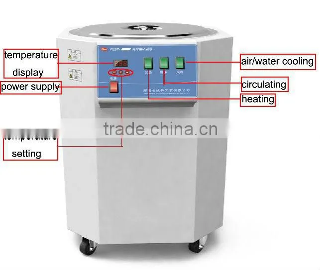 High Temperature to 250 Degree 100L Hermetic Water Cooling Circulating Oil Bath for 50L Sainless Steel Reactors
