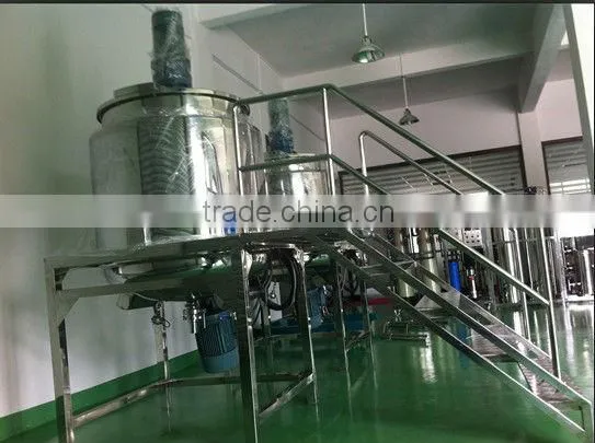 Stainless steel emulsifier blending tank