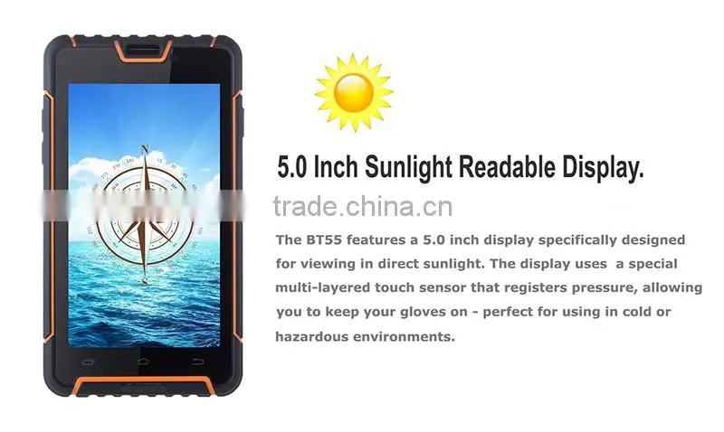 rugged EZ0023 BATL BT55 android 5.1 Mobile Phone Shockproof oem