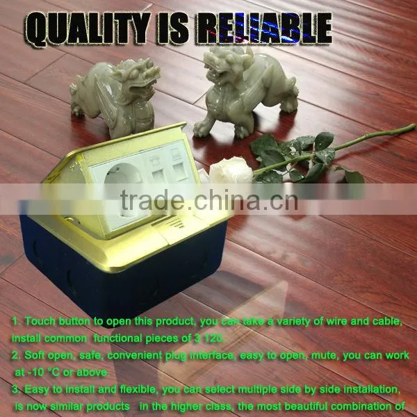 CGZ Brand 2015 new hot sale high-quality wireless floor socket switch