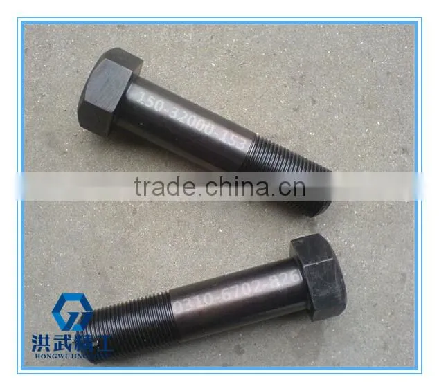 Hexagon head bolts-Product grade B-Reduced shank