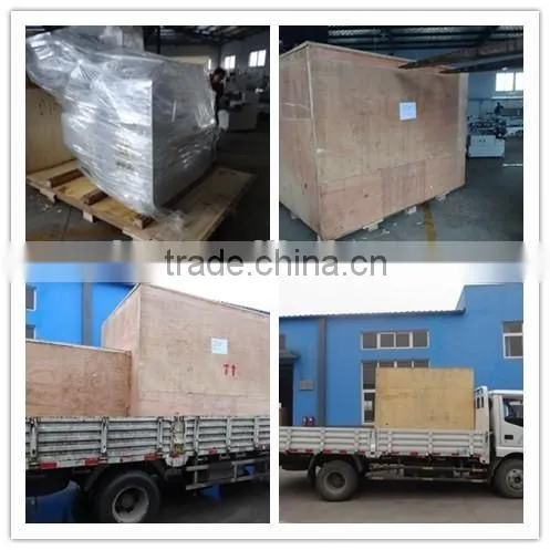 PLC automatic sandwich paper pillow packing machine