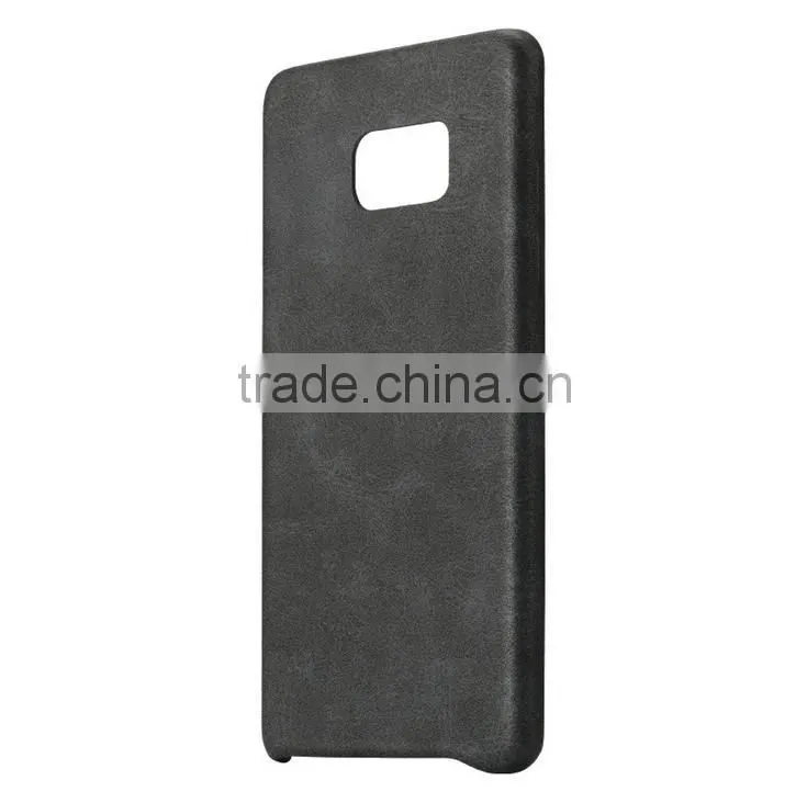 2016 Trending slim full protect leather case for samsung galaxy note 7