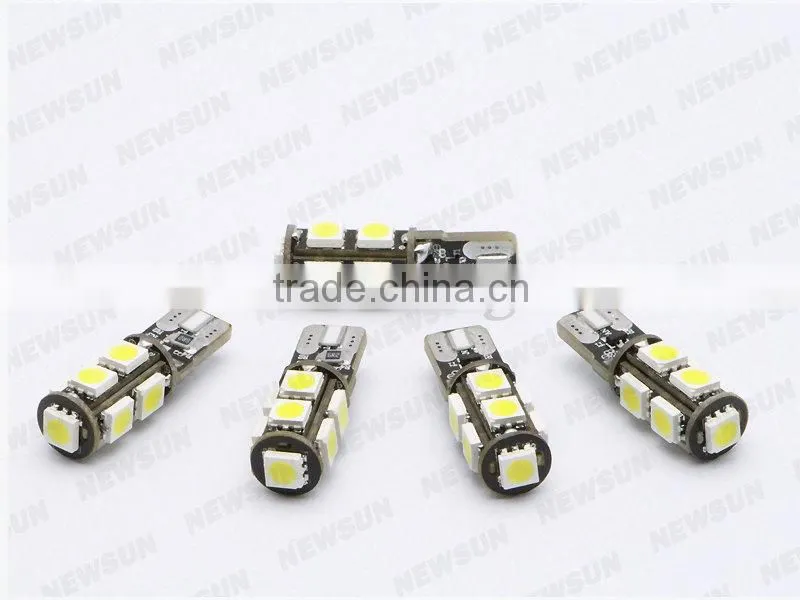 Manufacturer Led Auto Lighting 12v Interior Bulb 5050 W5w T10 9smd