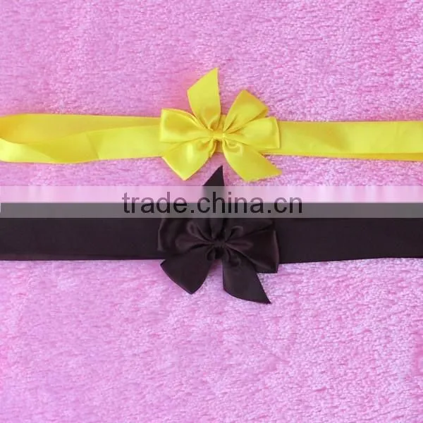 ribbon bow with elastic loop
