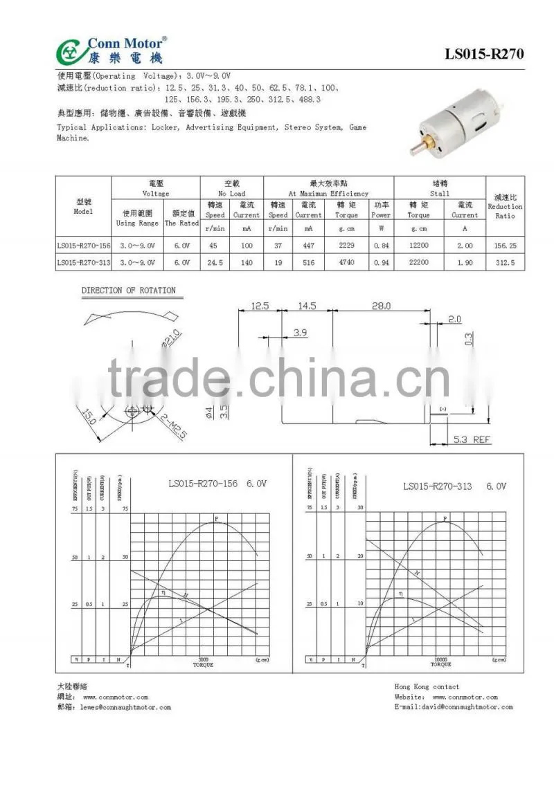 Best price high grade dc 24v electric motor gearbox