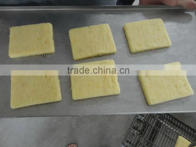small automatic burger patty production line