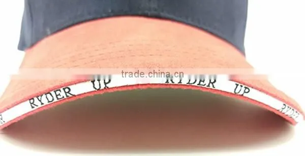 Custom 6 Panel Embroidery Sublimation Golf Cap Cheap Golf Caps