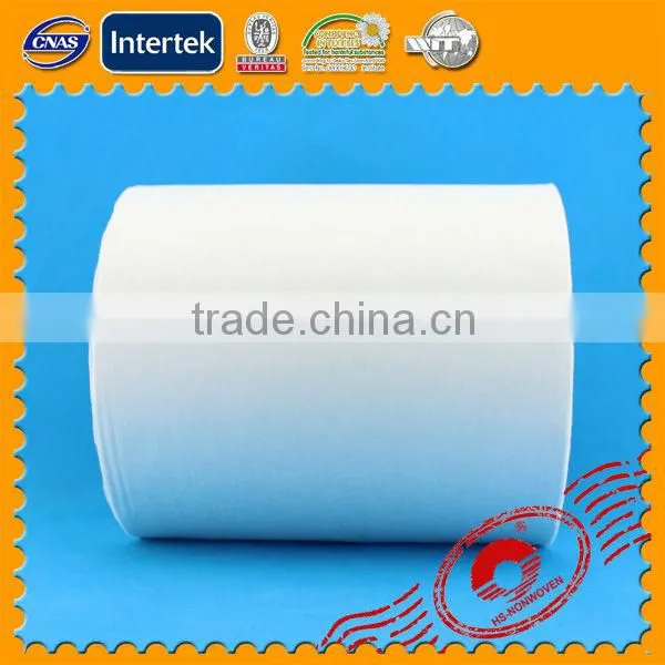 spunlace nonwoven fabric in roll for nonwoven industrial wiper