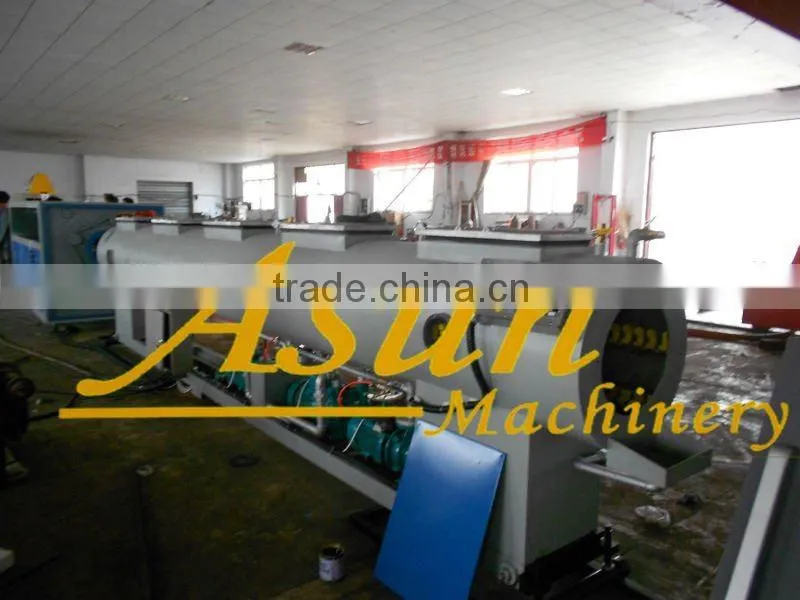 CE&ISO Certification PVC Pipe Making Machine/ 100-250mm Water Pipe Extruder Machinery