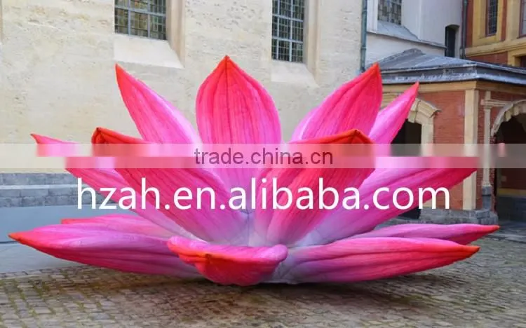 Giant Inflatable Lotus Flower with Gradient Color