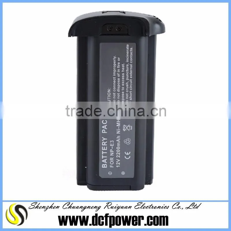 Factory Price Rechargeable NP-E3 lithium Battery for EOS 1D Mark II EOS 1DS battery pack NP-E3