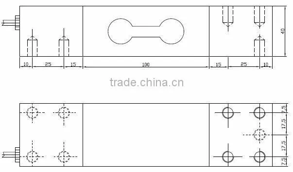 Weighing scale sensor