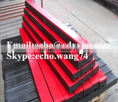 conveyor impact bars/UHMWPE Buffer Strip Impact Bed Bar/Impact Bed for Conveyor