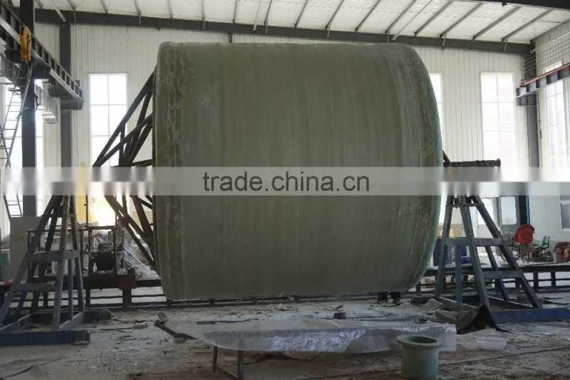high capacity CNC FRP water tank winding machine for making GRP vessels
