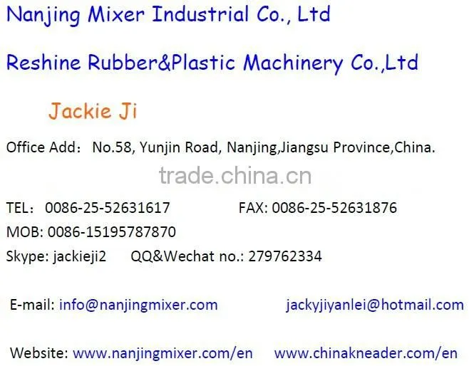 Double arm extruder for EVA/TPR/PE/PP/PVC Compound Pelletizing machine