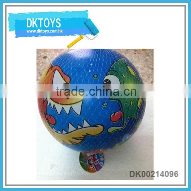 9" inflatable ball animal type design inflatable ball
