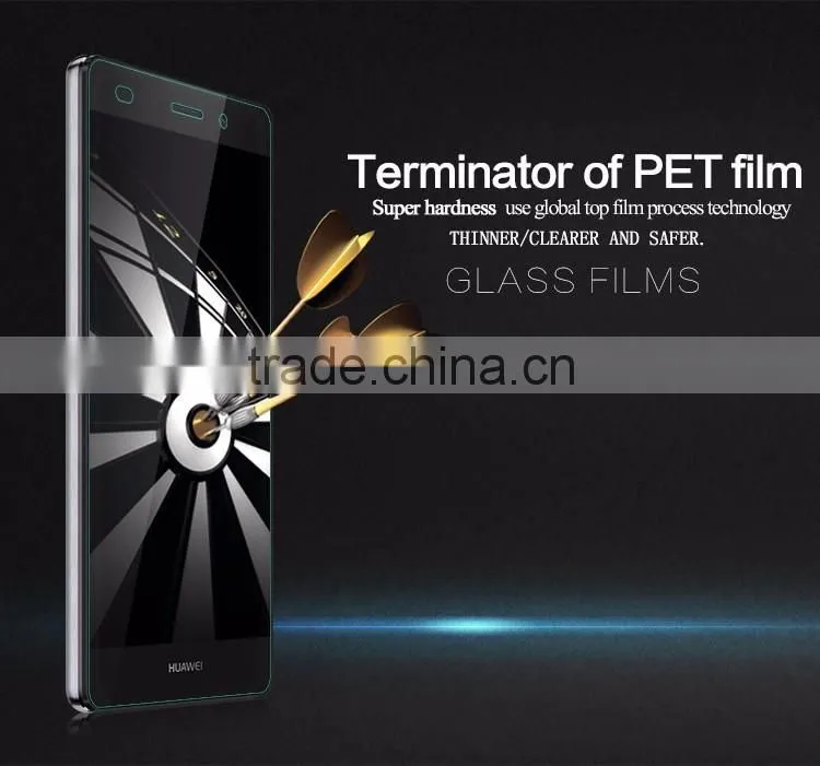 hotsale high transparency anti-glare tempered glass screen protector for Huawei P8