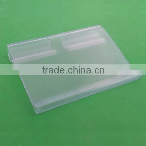 supermarket price tag holder stand for price list display